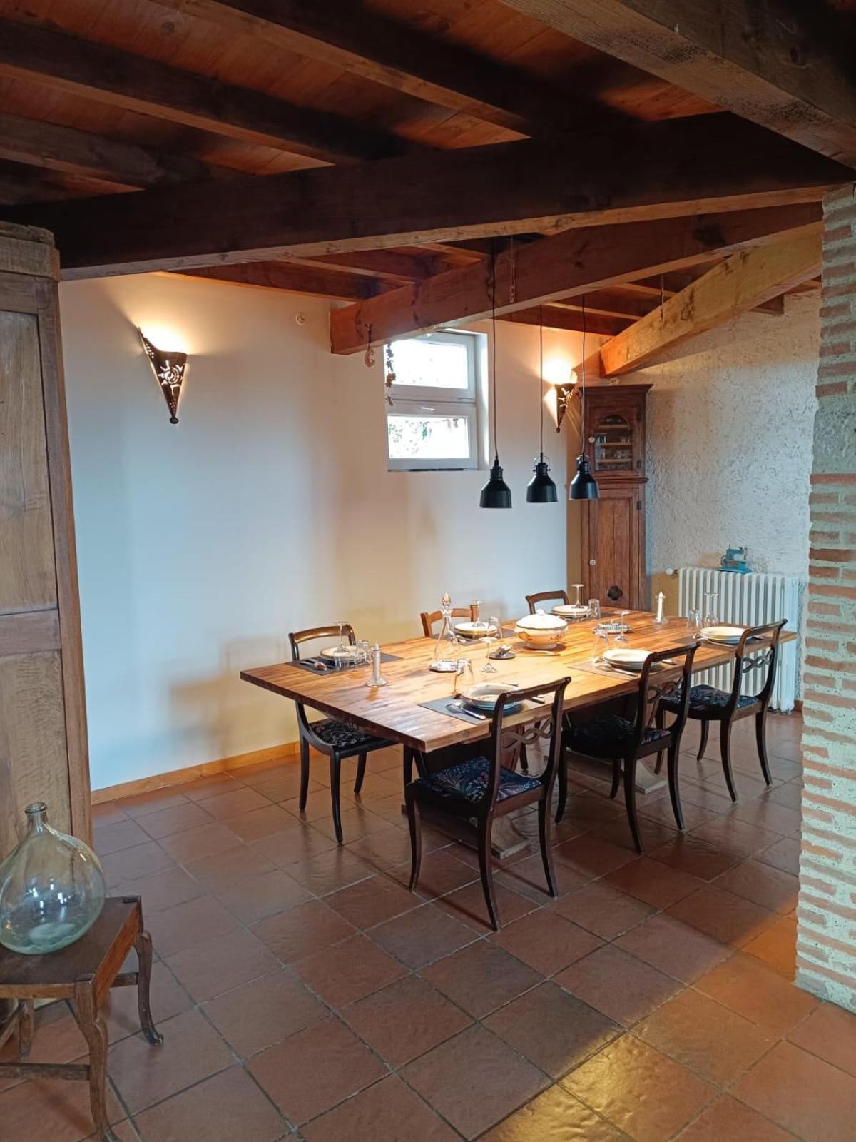 Maison D'Hotes La Fezendes Miradoux Luaran gambar